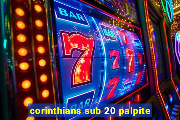 corinthians sub 20 palpite